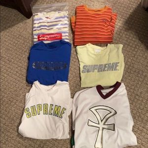 6 supreme shirt bundle
